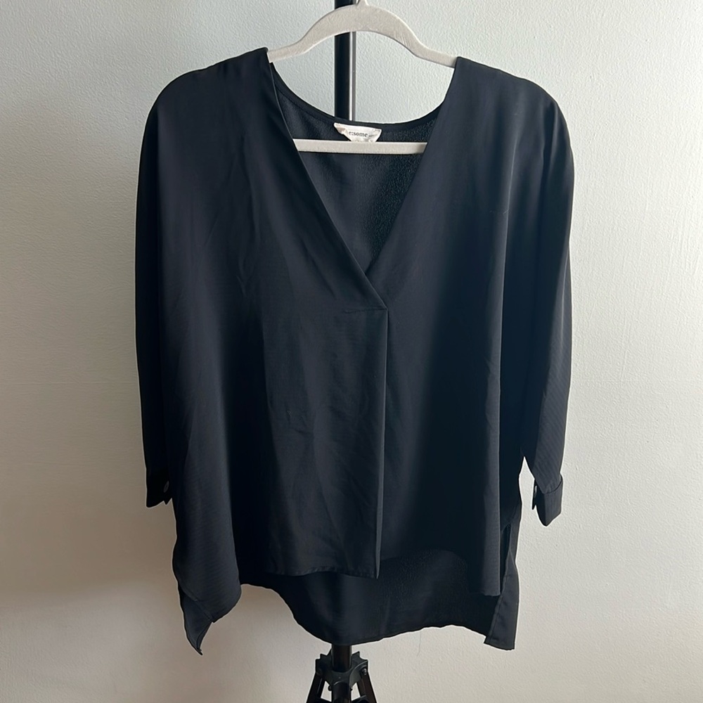 V Neck Tunic Top